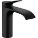 Змішувач для умивальника Hansgrohe Vivenis Black Matt 75020670 (чорний матовий, з каскадним виливом та донним клапаном), Колір виробника: чорний матовий, фото 