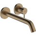 Внешняя часть смесителя скрытого монтажа для умывальника Hansgrohe Tecturis S Brushed Bronze 73351140 (брашированная бронза, с донным клапаном), Цвет производителя: брашированная бронза, фото 