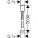 Шланг Hansgrohe Metaflex 28264000, фото , изображение 2