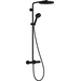 Душевая система с термостатом Hansgrohe Pulsify S Puro Black Matt 24237670 (черная матовая), Цвет производителя: черный матовый, фото 