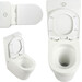 Безободковый унитаз-компакт Qtap Virgo Ultra Quiet QT18226092AW (воронкообразный, с сиденьем), фото 5