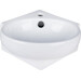 Умывальник Qtap Leo N White QT11115010WN (33x33 см, угловой), фото 2