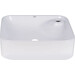 Умывальник Qtap Stork White QT15112194WN47318 (43x43 см, с донным клапаном), фото 2