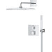Душова система з термостатом Grohe Grohtherm Cube & Rainshower Mono 310 Cube 34868000 (прихованого монтажу), фото , изображение 10