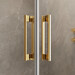 Душові двері Radaway Idea DWJ Gold 387017-09-01L (130 см, лівостороння, скло прозоре, профіль золотий), Доступні розміри: 130, Колір виробника: золото, Расположение проема (входа): справа, фото , изображение 6