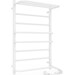 Электрический полотенцесушитель Laris Зебра Комфорт ЧК8 R3 73207785 (500x800, белый матовый, правый, с программатором, с полкой), Доступные размеры: 500 x 800, Подключение полотенцесушителя: правое, фото 