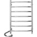 Электрический полотенцесушитель Laris Виктория П7 S3 73207822 (450x700, хром/белый/черный/золото/бронза, левый, сенсорный, с программатором), Доступные размеры: 450 x 700, Подключение полотенцесушителя: левое, фото 3