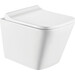 Комплект унитаз с инсталляцией 4 в 1: подвесной унитаз с сиденьем Koller Pool Trend TR-0490-RW + инсталляция AlcaPlast AM101/1120 + клавиша смыва AlcaPlast M670 + звукоизоляционная прокладка, Цвет производителя: белый матовый, фото 5