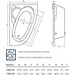 Акриловая ванна Koller Pool Nadine NADINE170X100L (170x100 см, левосторонняя), Доступные размеры: 170 x 100 L, фото 4