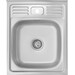 Мойка для кухни Kroner KRP Satin 6050 (Satin-6050, 50x60 см, 0.6 мм, с сифоном), Доступные размеры: 50 x 60, Тип поверхности: сатин (матовая), фото 