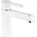 Смеситель для умывальника Kroner KRP Essen W010 (белый матовый/хром), Цвет производителя: белый матовый, хром, фото 