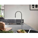 Смеситель для кухни Hansgrohe Talis M54 pull-out spray sBox 2jet Brushed Black Chrome 72801340 (брашированный черный хром, с выдвижной лейкой), Цвет производителя: брашированный черный хром, фото 5