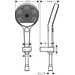 Лейка для душа Hansgrohe Rainfinity Chrome 26851000 (трехрежимная, с шлангом и держателем), фото 2
