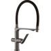 Смеситель для кухни Kroner KRP Graz GRP03815 (графит/черный, c гибким изливом и подключением питьевой воды), фото 4