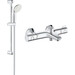 Комплект Grohe 34567001: змішувач для ванни з термостатом Grohtherm 800 34567000 та душовим гарнітуром 27853001, фото 