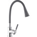 Смеситель для кухни Kroner KRM Küche C132GRA (хром/серый), Цвет производителя: хром, серый, фото 3