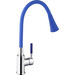 Смеситель для кухни Kroner KRM Küche C132BLE (хром/синий), Цвет производителя: хром, синий, фото 2