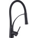 Смеситель для кухни Kroner KRP Ersel SCH03393BLK (черный матовый, с гибким изливом), Цвет производителя: черный матовый, фото 3