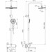 Душевая система Imprese Loreta t03004301SQ (с изливом), фото 2