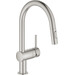Смеситель для кухни Grohe Vento 30438DC0 (суперсталь, с выдвижной лейкой), Цвет производителя: суперсталь, фото 