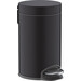 Ведро для мусора Hansgrohe Addstoris Black Matt 41775670 (черное матовое, 3 л, с педалью и крышкой), Цвет производителя: черный матовый, фото 