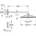 Верхній душ Grohe Rainshower SmartConnect 310 26640000 (2 режими струменя, з кронштейном та дистанційним керуванням), фото , изображение 14