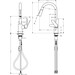 Смеситель для кухни Hansgrohe Focus 31815800 (нержавейка, с выдвижной лейкой), Цвет производителя: нержавейка, фото 5