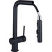 Смеситель для кухни  Qtap Rozcesti Black Matt QTROZ367BLM45943 (черный матовый, с выдвижной лейкой и подключением питьевой воды), Цвет производителя: черный матовый, фото 3
