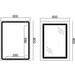 Зеркало для ванной комнаты Qtap Cardinal QT0478C6080 (60x80 см, с подсветкой, антизапотеванием и диммером), Доступные размеры: 60 x 80, фото 12