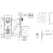 Инсталляция для унитаза 3 в 1 Grohe Solido 3884966Q (38971000+38966000, с клавишей смыва и креплением к стене), фото 8