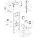 Инсталляция для унитаза 3 в 1 Grohe Solido 3884966Q (38971000+38966000, с клавишей смыва и креплением к стене), фото 6