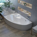 Угловая ванна, левая Koller Pool Karina KARINA170X110L, Доступные размеры: 170 x 110 L, фото 3