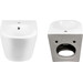 Комплект Qtap Jay QT07335176W47433 (унітаз підвісний Qtap Jay Rimless QT07335176W + біде підвісне Qtap Jay QT07555376W), фото , изображение 2