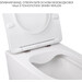 Комплект Qtap Swan QT16335178W47435 (унітаз підвісний Qtap Swan Rimless QT16335178W + біде підвісне Qtap Swan QT16555378W), фото , изображение 12