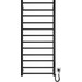 Электрический полотенцесушитель Hygge Family Leeds 6.1.0805.06.BM (530x1170 см, черный матовый, с программатором), Доступные размеры: 530 x 1170, Цвет производителя: черный матовый, фото 2