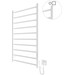 Электрический полотенцесушитель Hygge Family Leeds 6.1.0804.06.WM (530x970 см, белый матовый, с программатором), Доступные размеры: 530 x 970, Цвет производителя: белый матовый, фото 