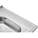 Мийка для кухні Kroner KRP Dekor 6060L (Dekor-6060L06160, 60x60 см, 0.6 мм, з сифоном), Доступні розміри: 60 x 60 L, Тип поверхні: декор (рифленая), фото , изображение 9