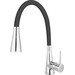 Смеситель для кухни Ferro Zumba II Chrome/Black Matt BZA42B (хром/черный матовый, c гибким изливом), Цвет производителя: хром, черный матовый, фото 