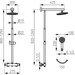 Душова система Ferro Trevi NP75-TRV7U, фото , изображение 3