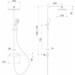 Душевая система с термостатом Volle Sistema D Chrome 1599.090101 (хром), Цвет производителя: хром, фото 5