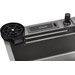 Кухонная мойка со смесителем и краном Kroner KRP Schwarze Graphite Schwarze-SET7545NBPVD (75x46 см, 3.0/0.8 мм, с доской, двумя коландероми, ополаскивателем для стаканов, дозатором и сифоном), фото 7