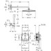 Душова система з термостатом Grohe Grohtherm Rainshower Mono 310 Chrome 34869000 (прихованого монтажу), фото , изображение 8