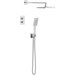 Душевая система с термостатом Imprese Bilovec Chrome t04800901SQС (хром, скрытого монтажа), Цвет производителя: хром, фото 