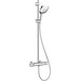 Смеситель для душа с термостатом Hansgrohe Raindance Select E 150 Showerpipe Chrome 27293000 (с душевым гарнитуром), фото 