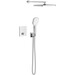 Душевая система с термостатом Imprese Bilovec Chrome t04800901SAC (хром, скрытого монтажа), Цвет производителя: хром, фото 