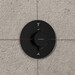 Смеситель скрытого монтажа с термостатом для ванны Hansgrohe ShowerSelect Comfort S Matt Black 15554670+01500180 (черный матовый, внутренняя часть в комплекте), Цвет производителя: черный матовый, фото 5