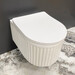 Безободковый подвесной унитаз VBI Torcello White Gloss VBI-020800 (с сиденьем), фото 6