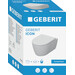 Безободковый подвесной унитаз Geberit iCon TurboFlush 503.045.00.1 (воронкообразный, с сиденьем), фото 3
