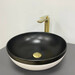 Умивальник VBI Ormela Black Matt/White Matt VBI-016900 (40 см, чорний матовий/білий матовий, чаша), фото 