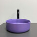 Умивальник VBI Prato Lavender Matt VBI-011412 (36 см, лавандовий матовий, чаша), Доступні розміри: 36 x 36, Колір виробника: лавандовий матовий, фото , изображение 3